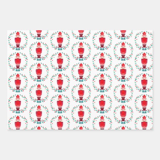 NutCracker T - Shirt Schlüsselanhänger Klassischer Geschenkpapier Set (Vorderseite 3)