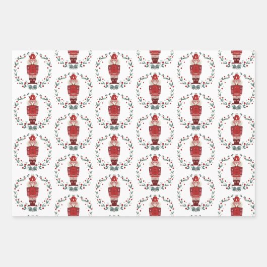 NutCracker T - Shirt Schlüsselanhänger Klassischer Geschenkpapier Set (Vorderseite 2)