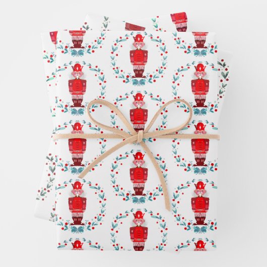 NutCracker T - Shirt Schlüsselanhänger Klassischer Geschenkpapier Set (Beispiel)