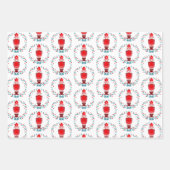 NutCracker T - Shirt Schlüsselanhänger Klassischer Geschenkpapier Set (Vorderseite)