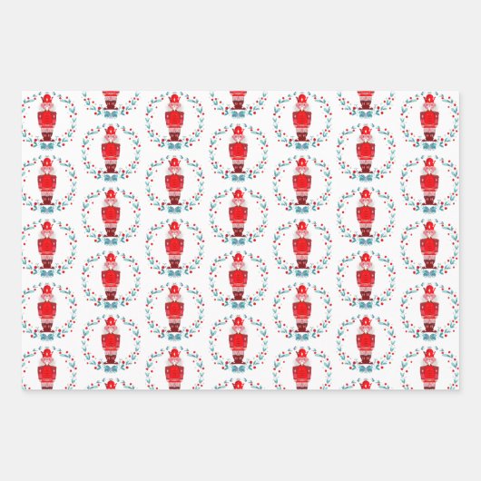 NutCracker T - Shirt Schlüsselanhänger Klassischer Geschenkpapier Set (Vorderseite)