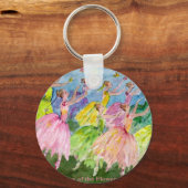 Nutcracker-Tanz der Blume Schlüsselanhänger (Vorderseite)