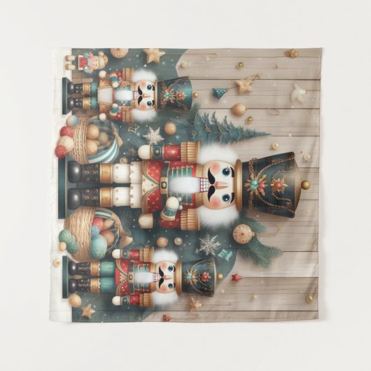 Nutcracker Tapestry Wandteppich (Vorderseite (Horizontal))