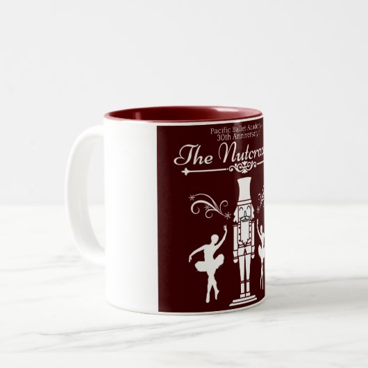 Nutcracker-Tasse 2021 Zweifarbige Tasse (Vorderseite Links)