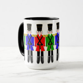 Nutcracker-Tasse mit dem Aufbau von Soldaten in Fa Tasse