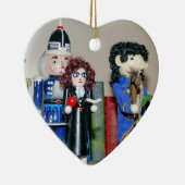 Nutcracker Teacher Keramik Ornament (Rechts)