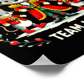 Nutcracker Team Mouse Christmas Ballet Gift Merry Poster (Ecke)