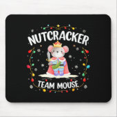 Nutcracker Team Mouse Christmas Dance Ballet Merry Mousepad (Vorne)
