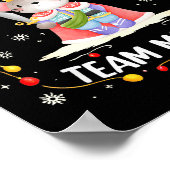 Nutcracker Team Mouse Christmas Dance Ballet Merry Poster (Ecke)