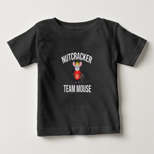 Nutcracker Team Mouse, Christmas Nutcracker, Gesch Baby T-shirt (Vorderseite)