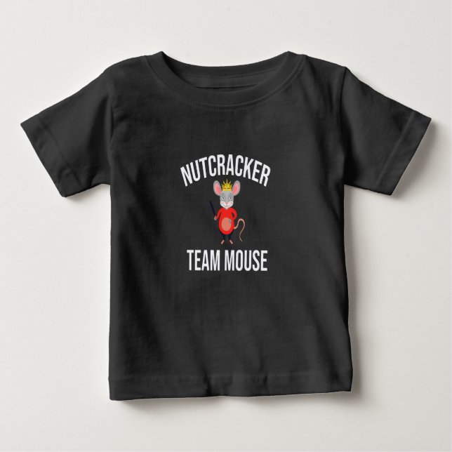 Nutcracker Team Mouse, Christmas Nutcracker, Gesch Baby T-shirt (Vorderseite)