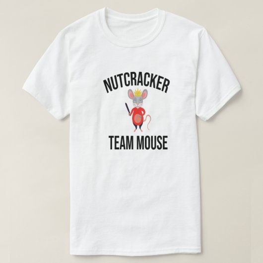 Nutcracker Team Mouse, Christmas Nutcracker, Gesch T-Shirt (Design vorne)