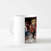 Nutcracker Teddy Bear Christmas Collection Kaffeetasse (Vorderseite Links)