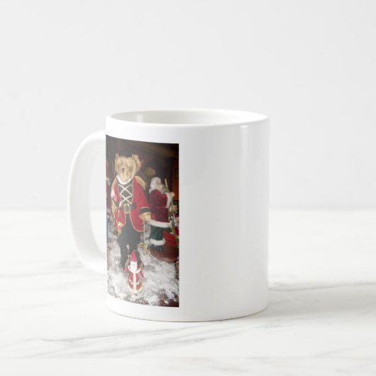 Nutcracker Teddy Bear Christmas Collection Kaffeetasse (Vorderseite Links)