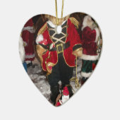 Nutcracker Teddy Bear Christmas Collection Keramik Ornament (Links)