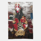 Nutcracker Teddy Bear Christmas Collection Küchentuch (Vertikal)