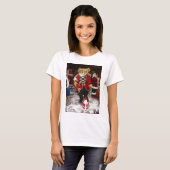 Nutcracker Teddy Bear Christmas T-Shirt (Vorne ganz)