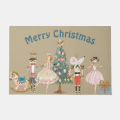 Nutcracker Theme Christmas Doormat Fußmatte (Vorderseite)