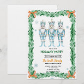 Nutcracker theme party invitation einladung (Vorne/Hinten)
