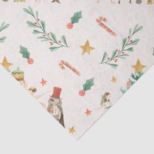 Nutcracker Theme Tissue - Geschenkpapier Seidenpapier (Ausschnitt)