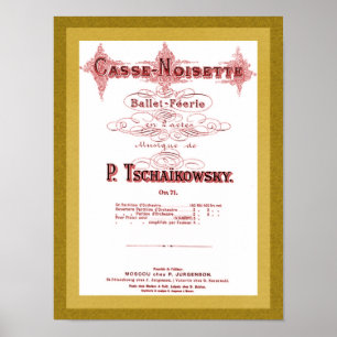 Nutcracker-Titelseite drucken Poster