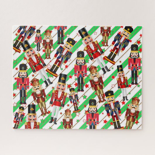 Nutcracker Toss Weihnachtsgeschenke Puzzle (Horizontal)