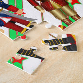 Nutcracker Toss Weihnachtsgeschenke Puzzle (Seite)