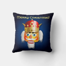 Nutcracker Toy King Throw Kissen