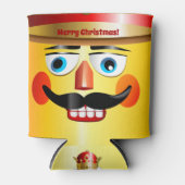 Nutcracker Toy Soldier Face Dosenkühler (Vorderseite)