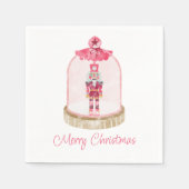 Nutcracker Toy Soldier Holiday Party Serviette (Vorderseite)
