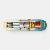 Nutcracker Toy Soldier in Hussar Uniform Skateboard (Horizontal)