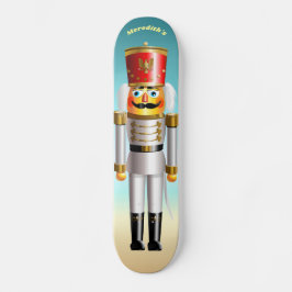 Nutcracker Toy Soldier in Hussar Uniform Skateboard