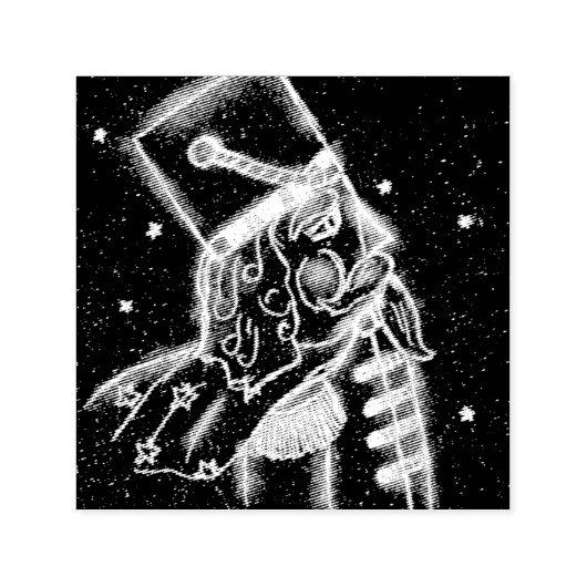 Nutcracker Toy Soldier in Magenta Permastempel (Design)