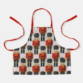 Nutcracker Toy Soldier Xmas Weihnachtskids Schürze