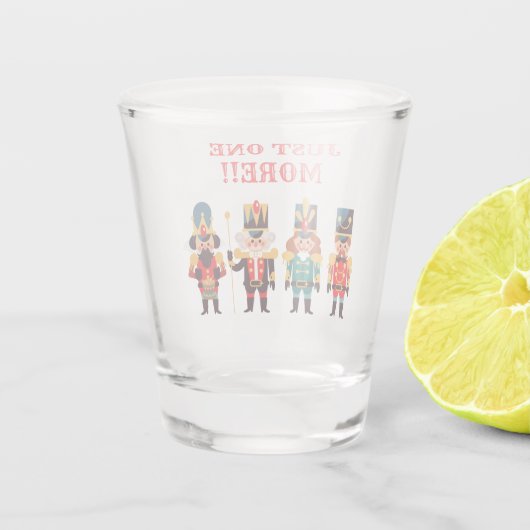 Nutcracker Toy Soldiers Schnapsglas (Rückseite)