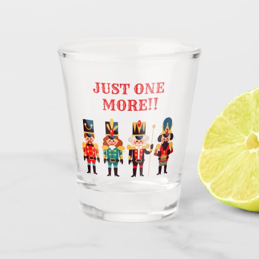 Nutcracker Toy Soldiers Schnapsglas (Vorderseite)
