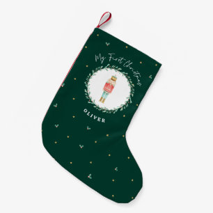 Nutcracker traditionelle botanische niedliche Weih Kleiner Weihnachtsstrumpf