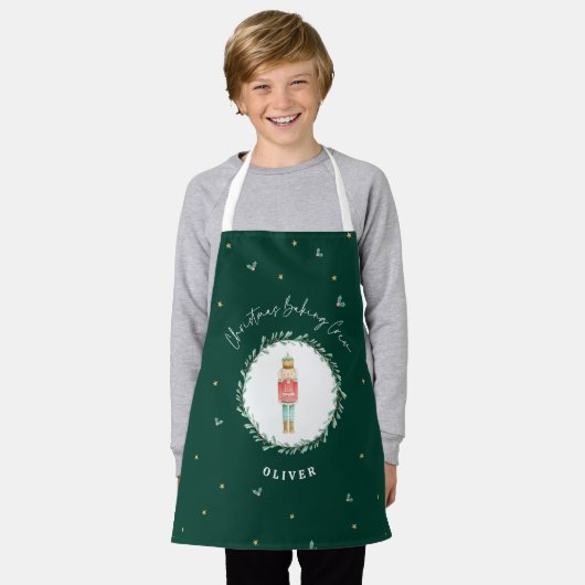 Nutcracker traditionelle botanische niedliche Weih Schürze (Getragen)