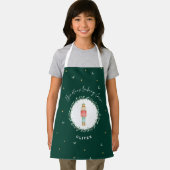 Nutcracker traditionelle botanische niedliche Weih Schürze (Insitu)