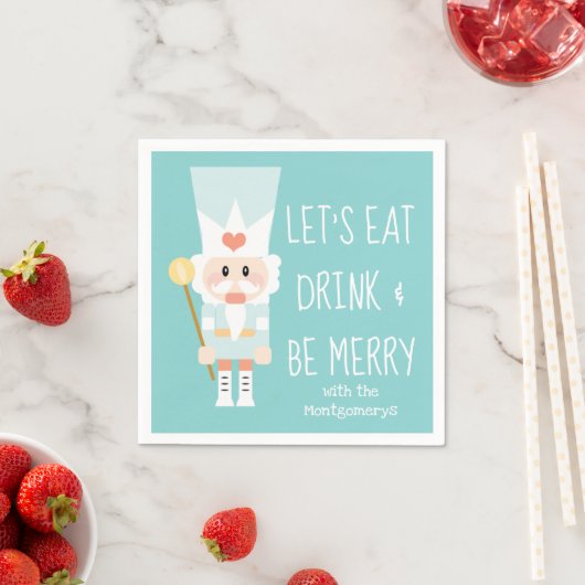 Nutcracker trinken und sich wohlfühlen serviette (Beispiel)