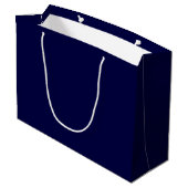 Nutcracker Trio, Blue-GIFT BAG L Große Geschenktüte (Rückseite Schrägansicht)