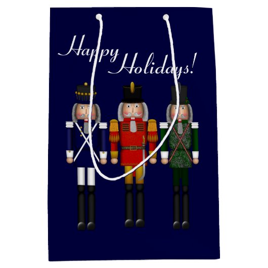 Nutcracker Trio, Blue-GIFT BAG Mittlere Geschenktüte (Vorderseite)