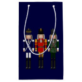 Nutcracker Trio, Blue GIFT BAG S Kleine Geschenktüte (Rückseite)