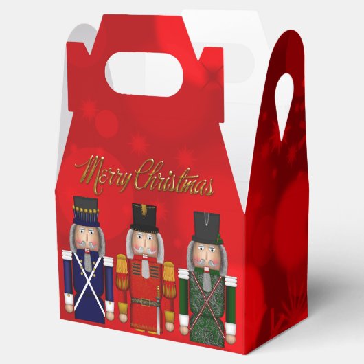Nutcracker Trio-GASTGESCHENK BOX, gable Geschenkschachtel (Geöffnet)