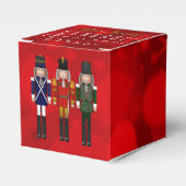 Nutcracker Trio-GASTGESCHENK-Box, quadratischer Bo Geschenkschachtel (Vorderseite)