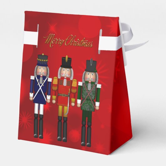 Nutcracker Trio-GASTGESCHENK BOX, Zeltstil Geschenkschachtel (Rückseite)