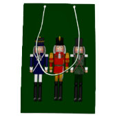 Nutcracker Trio-Green-GIFT BAG Mittlere Geschenktüte (Rückseite)