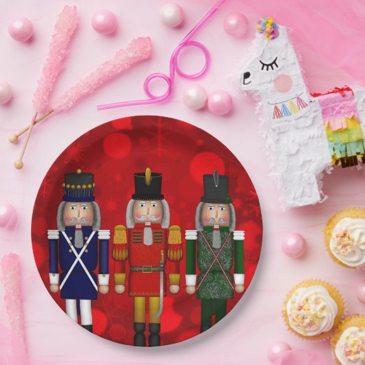 Nutcracker Trio-Red Bokeh-PAPER PARTY TELLER (Party)