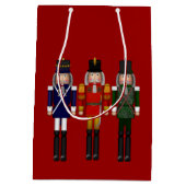 Nutcracker Trio-Red-GIFT BAG Mittlere Geschenktüte (Rückseite)
