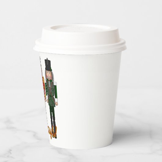 Nutcracker Trio-Red-Paper Cups Pappbecher (Links)